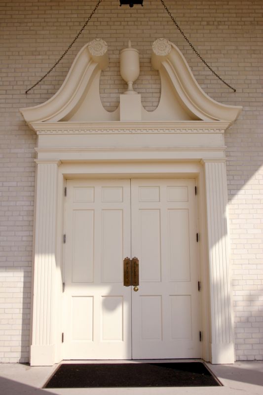 Church Door Refinishing