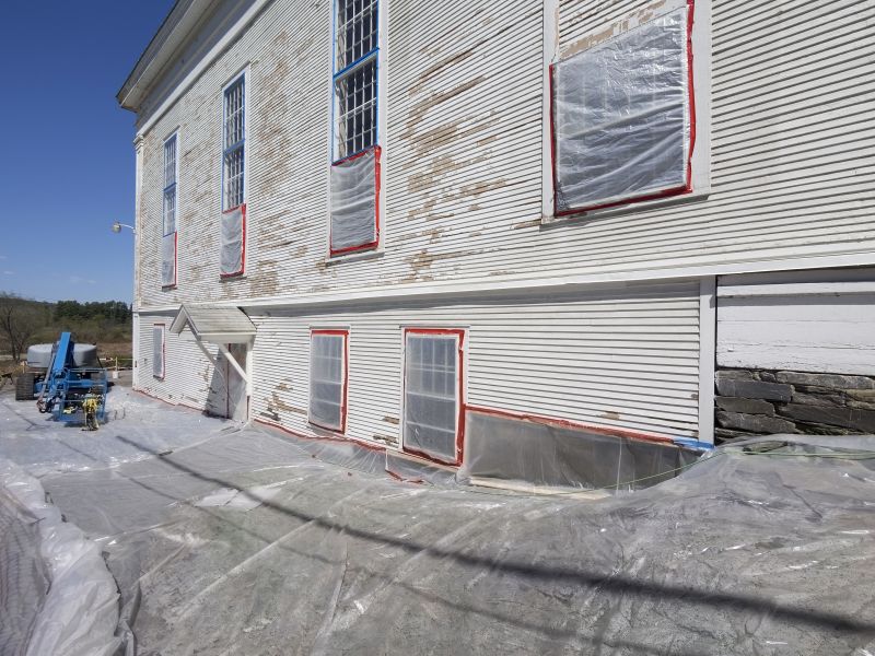 Finished Exterior Surface