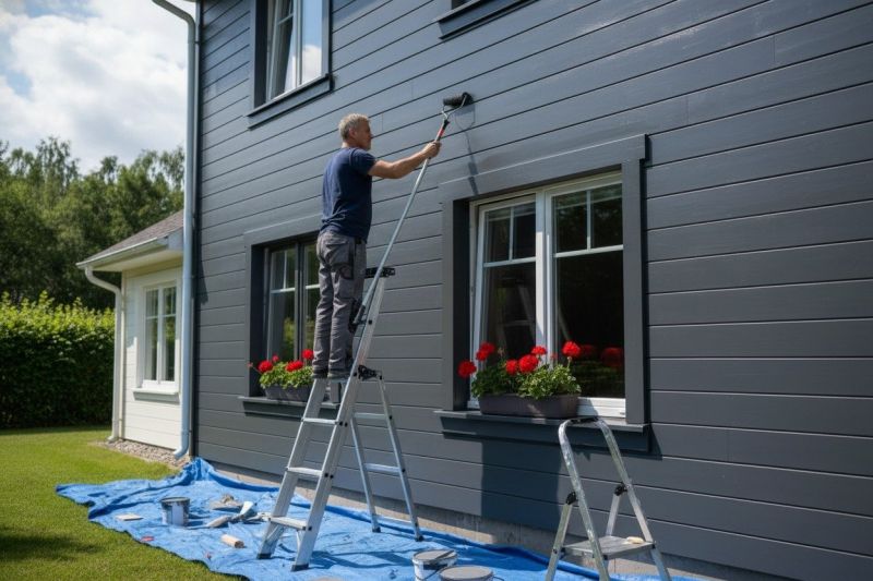 Vinyl Siding Painting